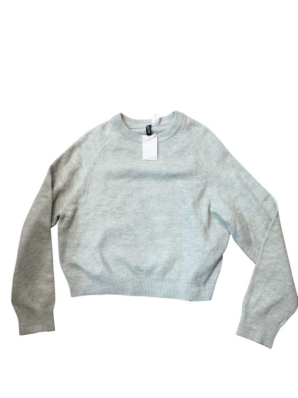 H&M Divided Light Blue Crewneck Pullover Sweater Medium NWT